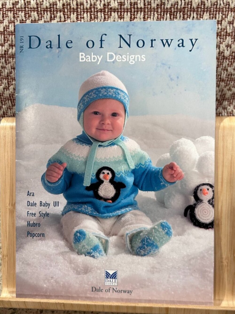 DALE OF NORWAY VINTAGE 2007 BABY DESIGNS #191 CHILDRENS KNITTING PATTERN BOOK